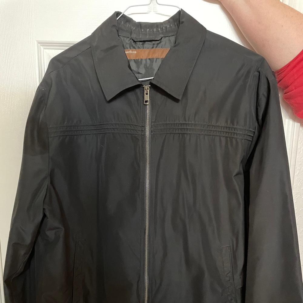 Mens Perry Ellis All Weather Bomber Jacket